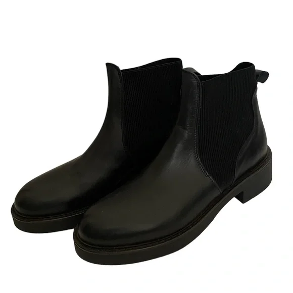 Emanuele Crasto Leather Ankle Boot NEW - Picture 2 of 6